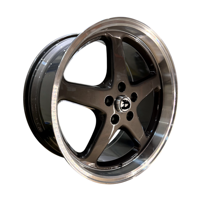 WALKY 20x9.5 - MX GREY MACHINED LIP