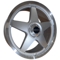 Director Star 20x8.5 +45 - Silver Machined Lip