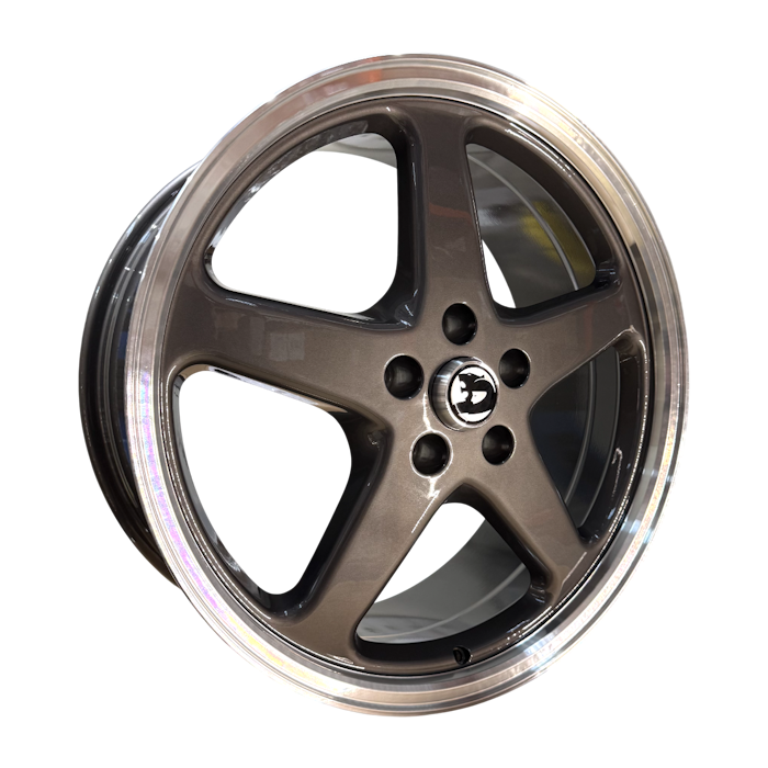 WALKY 20x8.5 - MX GREY MACHINED LIP